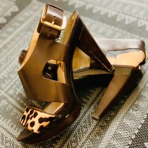 Michael Kors Leopard Heels